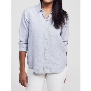 Faherty Light Blue Button Down Shirt